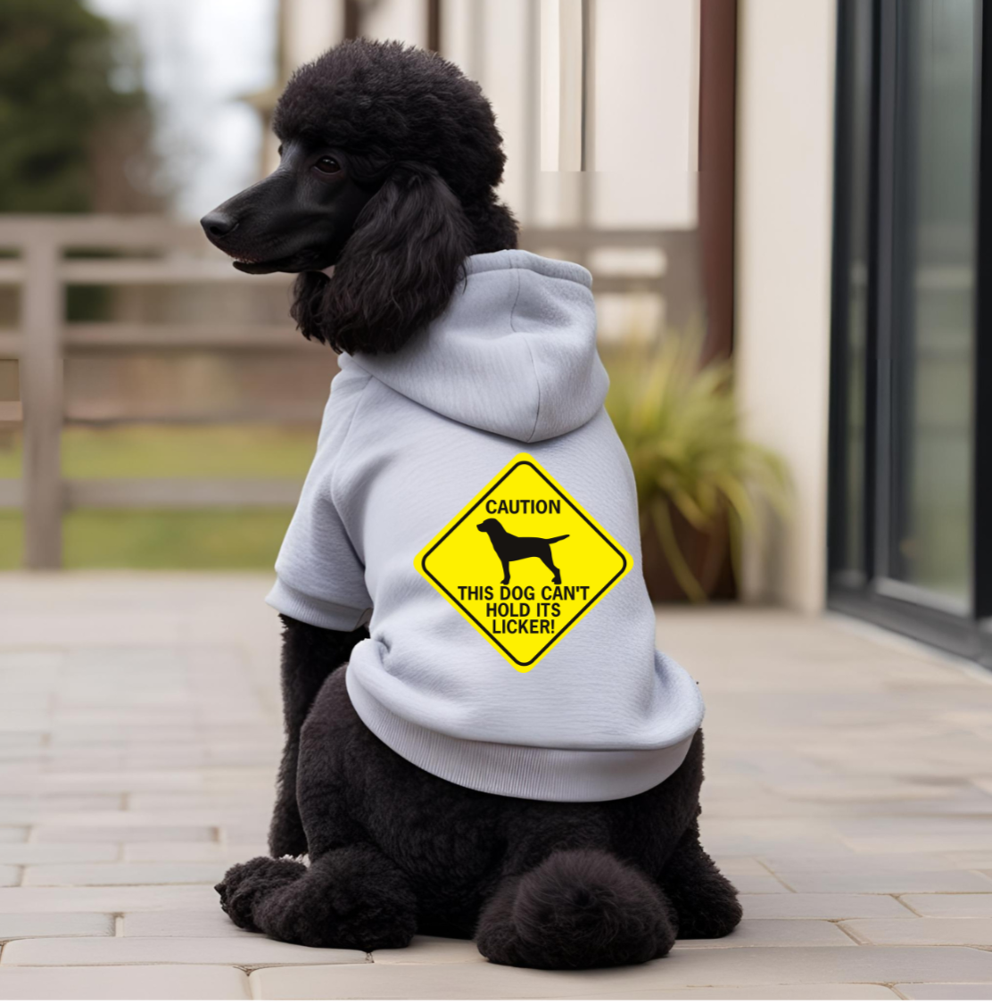 This Dog Can't Hold It's Licker
