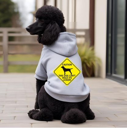 This Dog Can't Hold It's Licker
